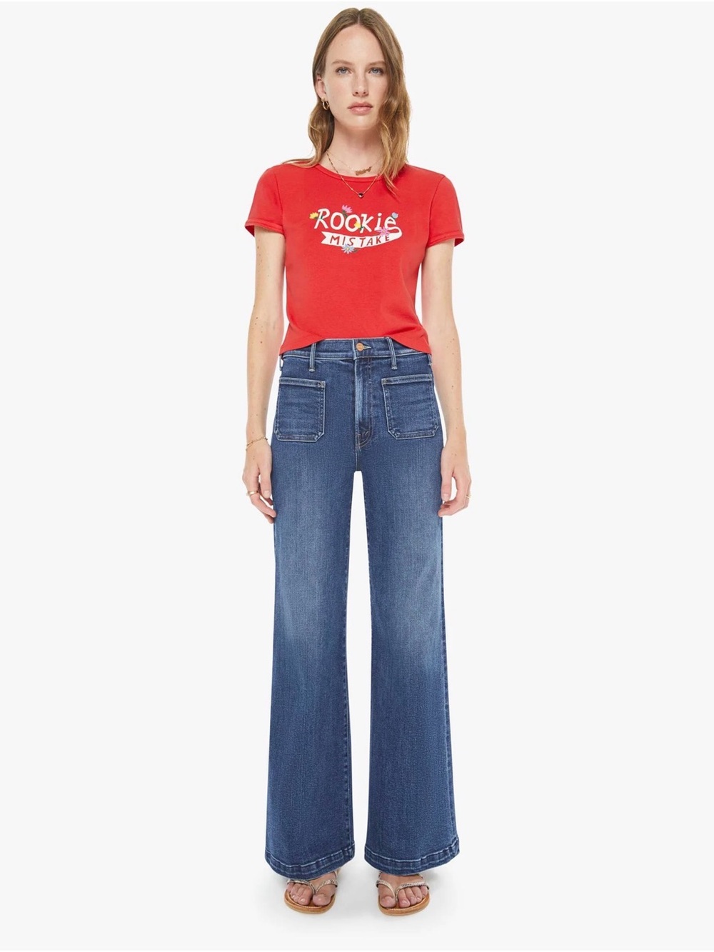 MOTHER The Itty Bitty Ringer ‘Rookie Mistake' Tee Size Small - Picture 6 of 10